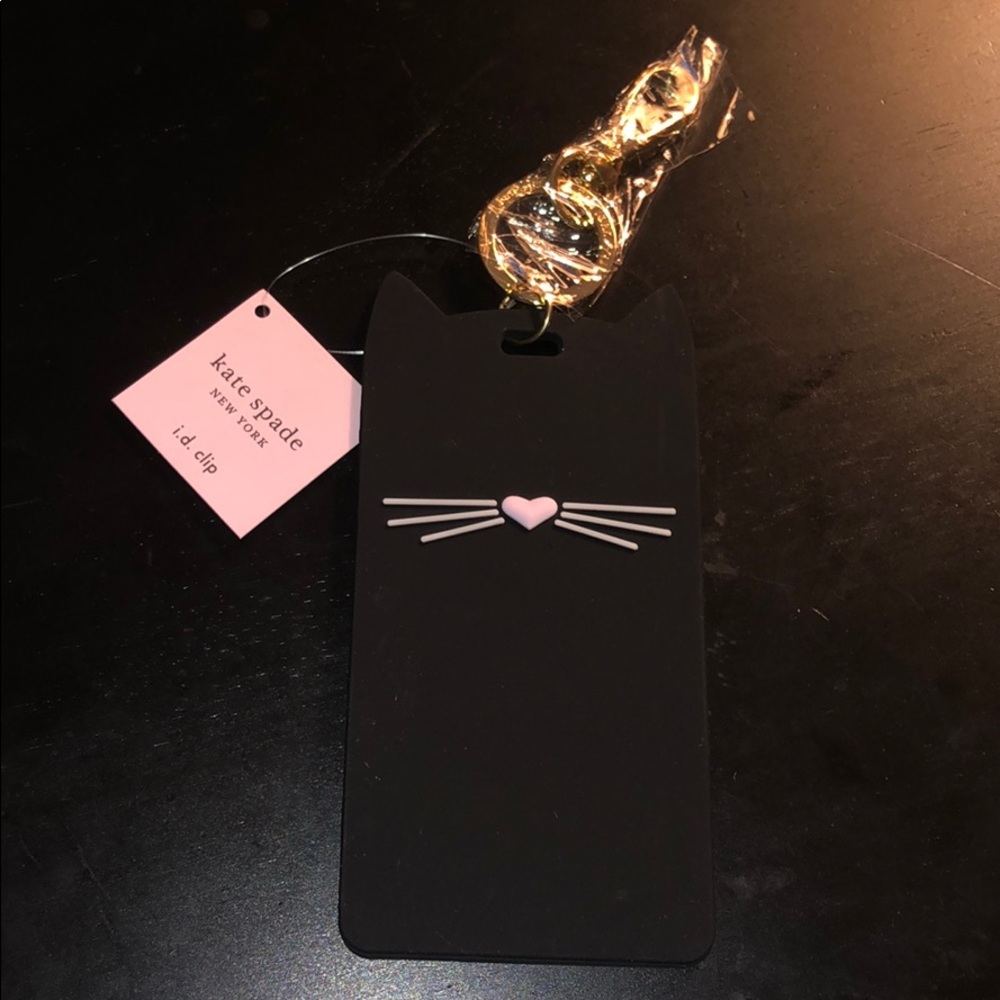 Kate Spade New York ID Badge Clip Key Chain